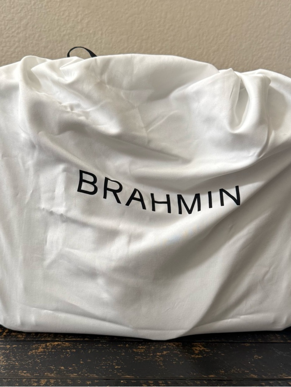Brahmin Ashlee Tote Black Croc Embossed Leather EUC Like New Large Bag - Picture 12 of 12